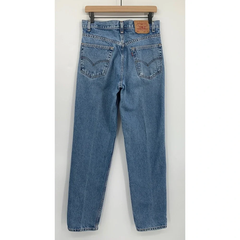 Vintage Levis 550 Jeans Mens 32x34 Blue Relaxed Fit Fade 90s Denim Pants